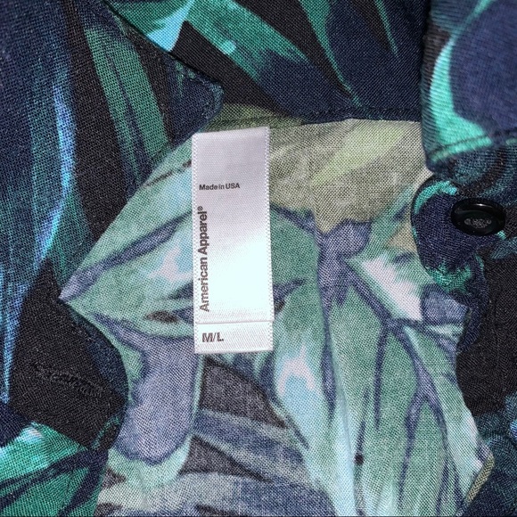 American Apparel jungle crop top - Picture 2 of 4